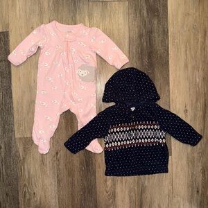 3 Months Girls Two Piece Bundle